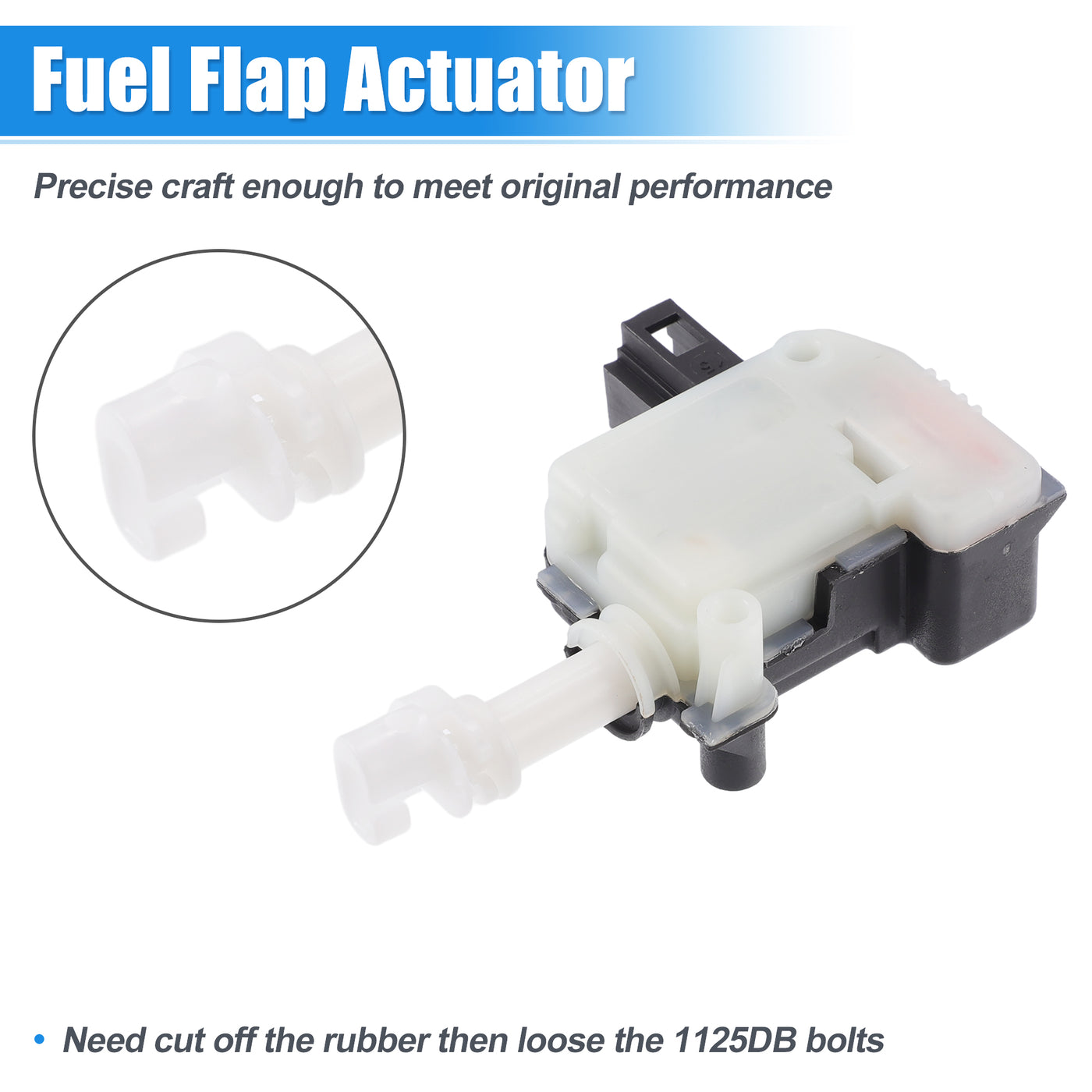 X AUTOHAUX Fuel Door Lock Actuator No.1J6810773A/1J6810773B for SKODA OCTAVIA 1996-2010