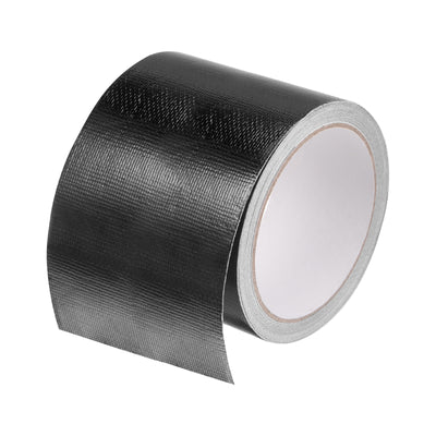 Harfington Tarpaulin Repair Tape 3.15" x 24.6ft Strong Adhesion for DIY Home Repair, Black