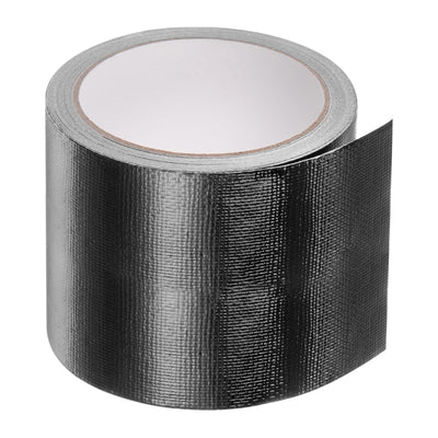 Harfington Tarpaulin Repair Tape 3.15" x 24.6ft Strong Adhesion for DIY Home Repair, Black