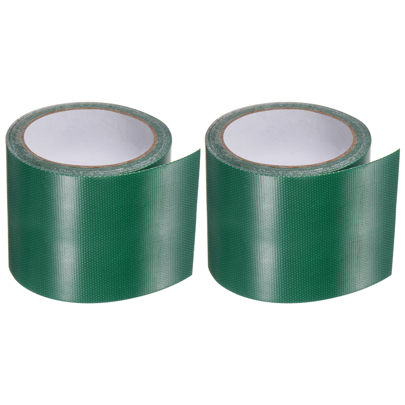 Harfington 2pcs Tarpaulin Repair Tape 3.15" x 14.6ft for DIY Home Repair, Dark Green