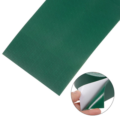 Harfington 3pcs Tarpaulin Repair Tape 3.15" x 6.6ft for DIY Home Repair, Dark Green