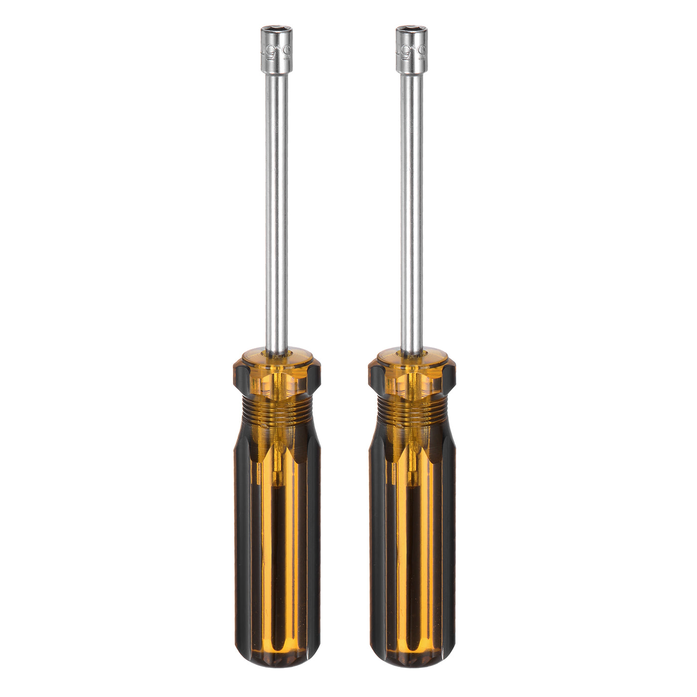 Harfington 2 Pcs Metric Nut Screwdriver 5.5mm Non-Magnetic for Automotive Maintenance