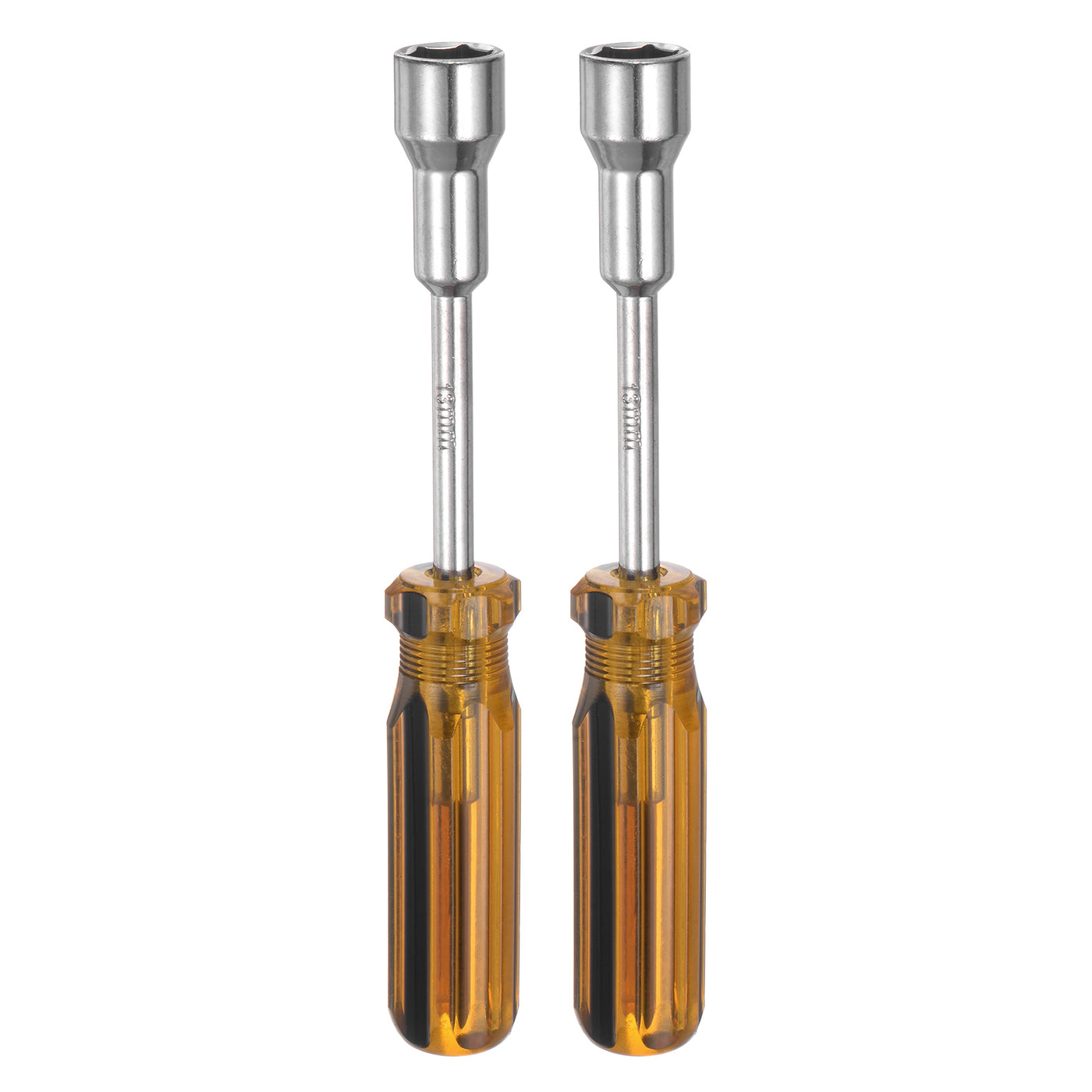 Harfington 2 Pcs Metric Nut Screwdriver 13mm Non-Magnetic for Automotive Maintenance