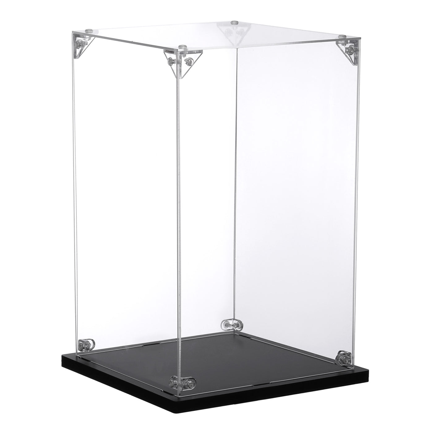 Harfington Acrylic Display Case, 6x6x8" for Displaying Collectibles, Dolls,Model Car