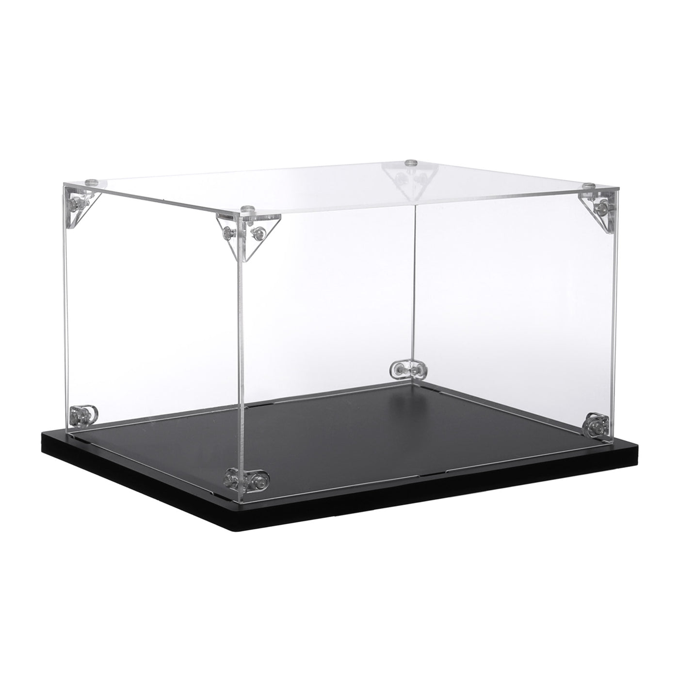 Harfington Acrylic Display Case, 8x6x4" for Displaying Collectibles, Dolls,Model Car