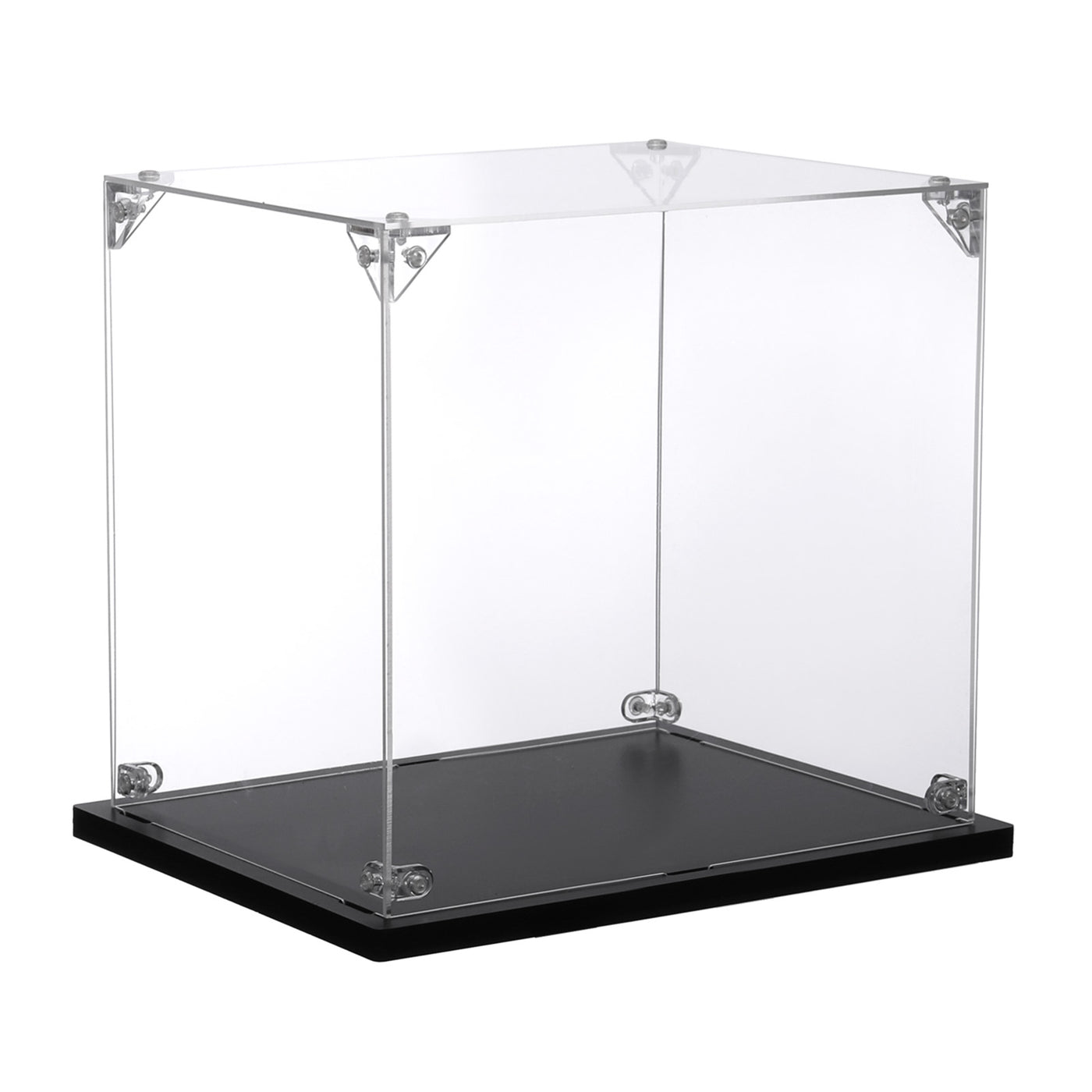 Harfington Acrylic Display Case, 8x6x6" for Displaying Collectibles, Dolls,Model Car