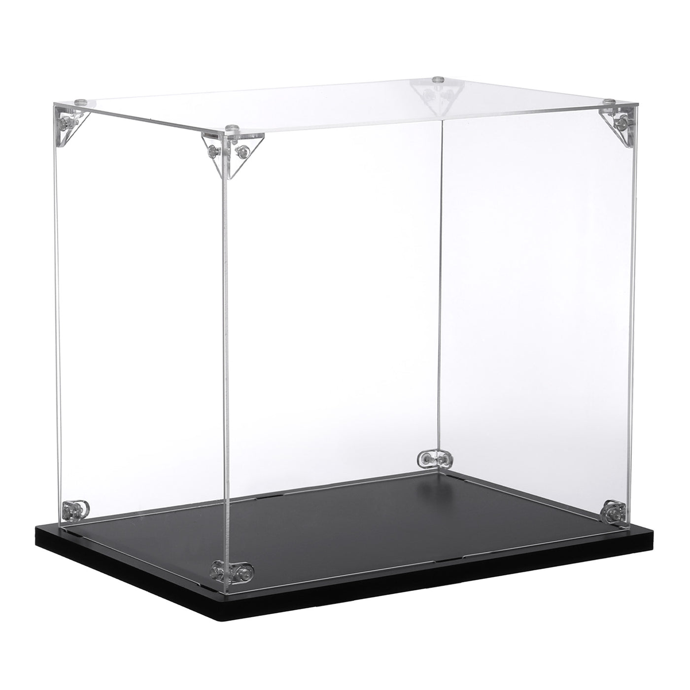 Harfington Acrylic Display Case, 10x6x8" for Displaying Collectibles, Dolls,Model Car