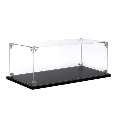 Harfington Acrylic Display Case, 12x6x4" for Displaying Collectibles, Dolls,Model Car