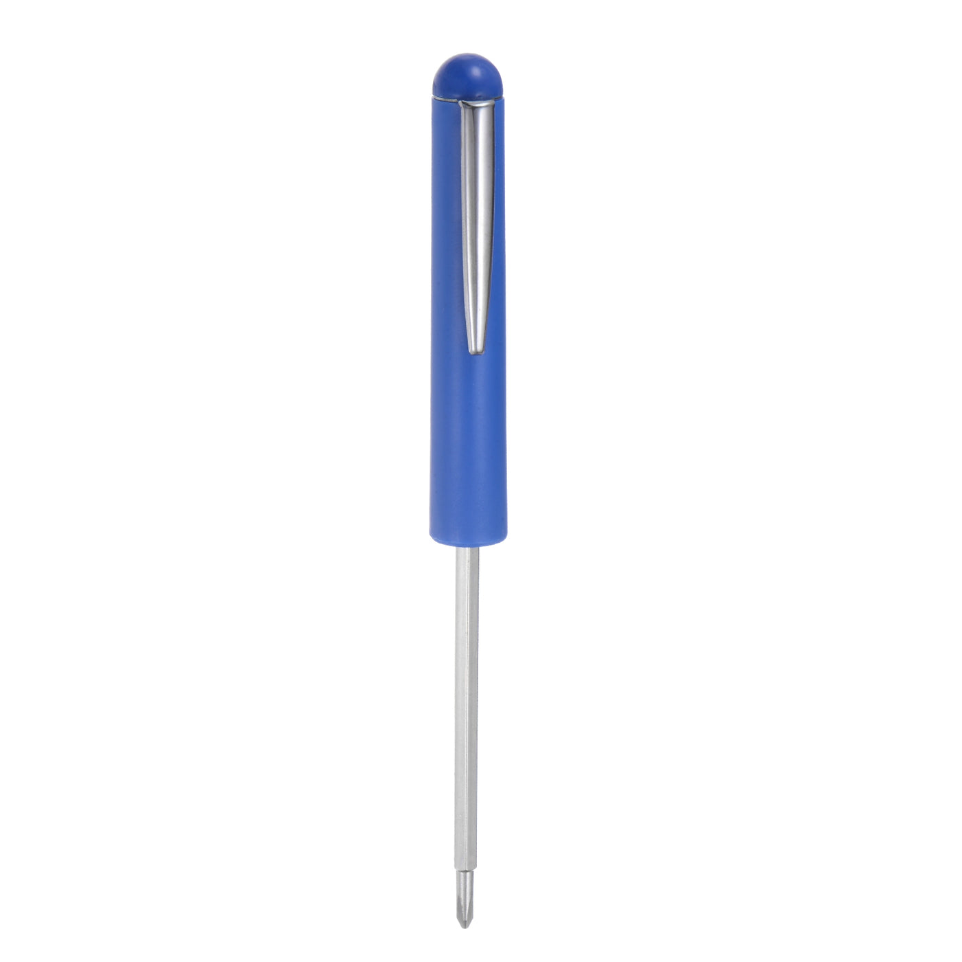 Harfington Non-Magnetic Pocket Screwdriver 3mm Phillips 3mm Slotted with Clip