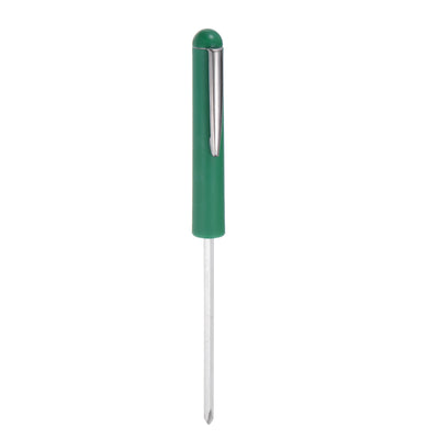 Harfington Non-Magnetic Pocket Screwdriver 4mm Phillips 4mm Hex with Clip