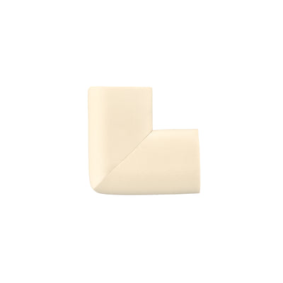 Harfington Uxcell Eckenschutzkanten, 24er Pack U-Schaum Sicherheitsstoßfänger mit selbstklebendem Band für Möbel-Eckenschutz, 55mm x 35mm x 8mm, Beige