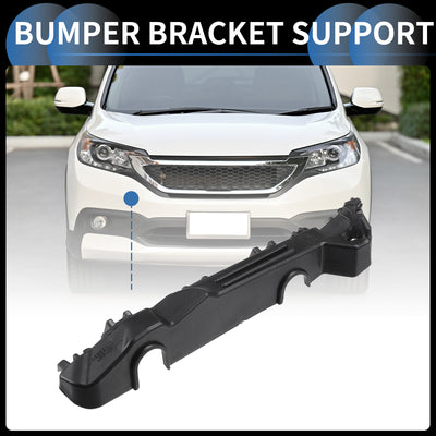 Harfington Bumper Support Bracket, Right Side Front Bumper Retainer Bracket Hold Mount for Hyundai Sonata 2020-2023 ABS Plastic Black, 1 Pc