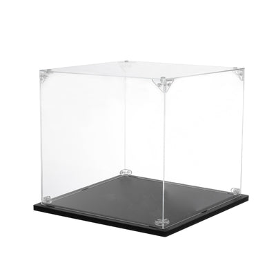 Harfington Acryl Display Case, 8''x12''x4'' Klarer Display-Box Aufbau Staubdichte Display-Box Aufbewahrungsorganisator für Sammlerstücke Action-Figuren