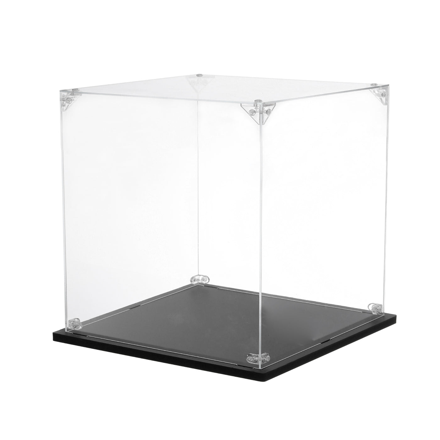 Harfington Acryl Display Case, 8''x12''x6'' Klarer Display-Box Aufbau Staubdichte Display-Box Aufbewahrungsorganisator für Sammlerstücke Action-Figuren