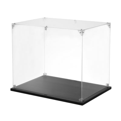 Harfington Acrylic Display Case, 10''x10''x8'' Clear Display Box Assemble Dustproof Display Box Storage Organizer for Collectibles Action Figures