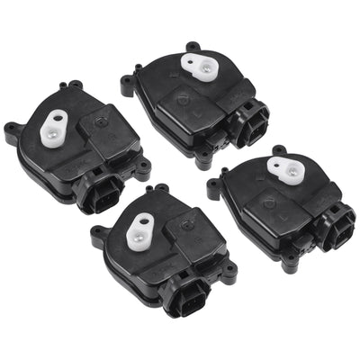 Harfington Replacement Front Rear Left Right Side Power Door Lock Actuator Motor for Kia Rio 2006-2011 For Hyundai Accent 2007-2011 Door Latch Actuator Assembly No.957351G020 Black 2 Pair