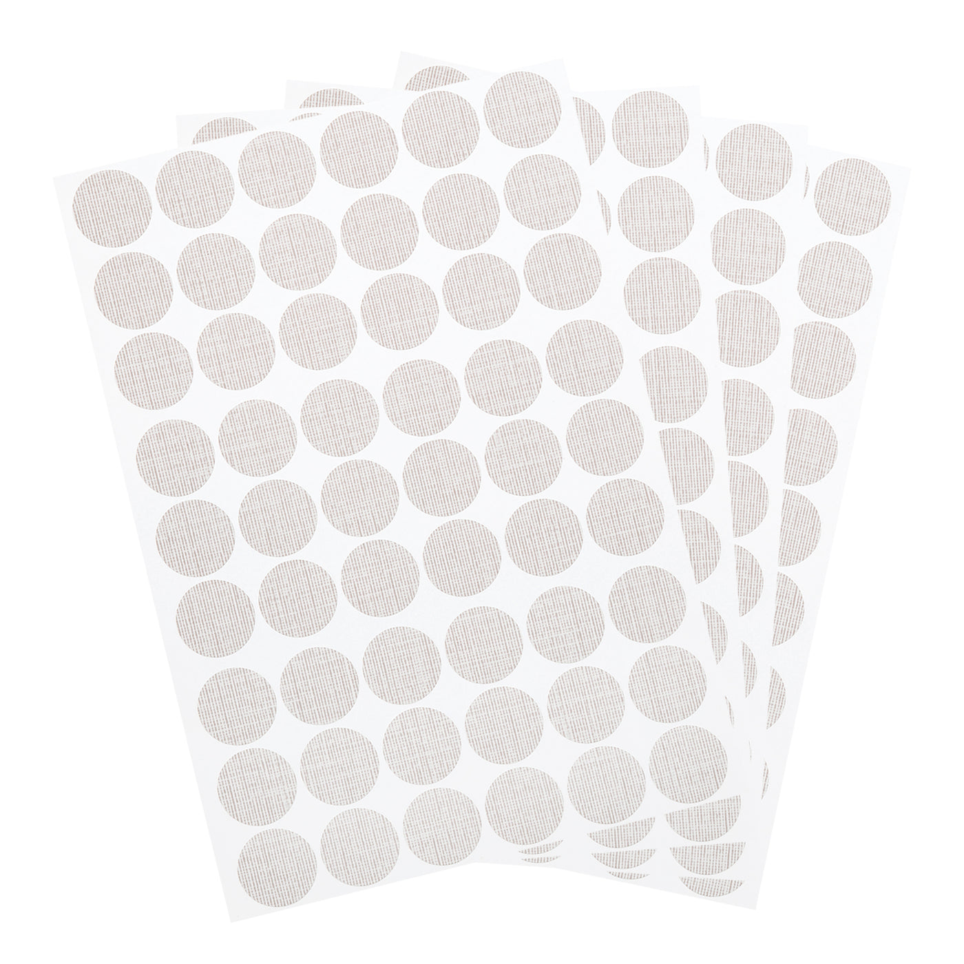 uxcell Uxcell 4 Sheets/216Pcs Screw Hole Stickers, 21mm Grey Self-Adhesive Sticker