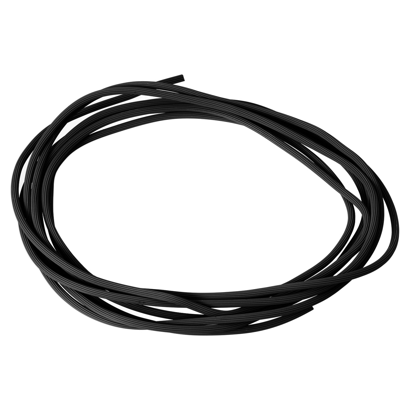 uxcell Uxcell Fensterspline, 0,12" x 9,8 ft Runder Fensterschirm-Reparatur-Spline für den Austausch von Tür- und Fensterschirmen, Schwarz