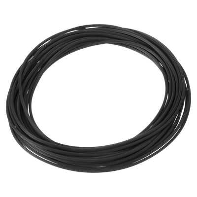 Harfington Uxcell Screen Spline, 0.09"x25ft Round Window Screen Repair Retainer Spline, Black