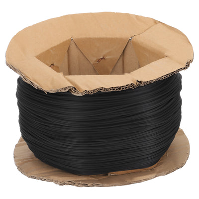 Harfington Uxcell 1 Roll Screen Spline, 0.09"x500ft Window Screen Repair Retainer Spline, Black