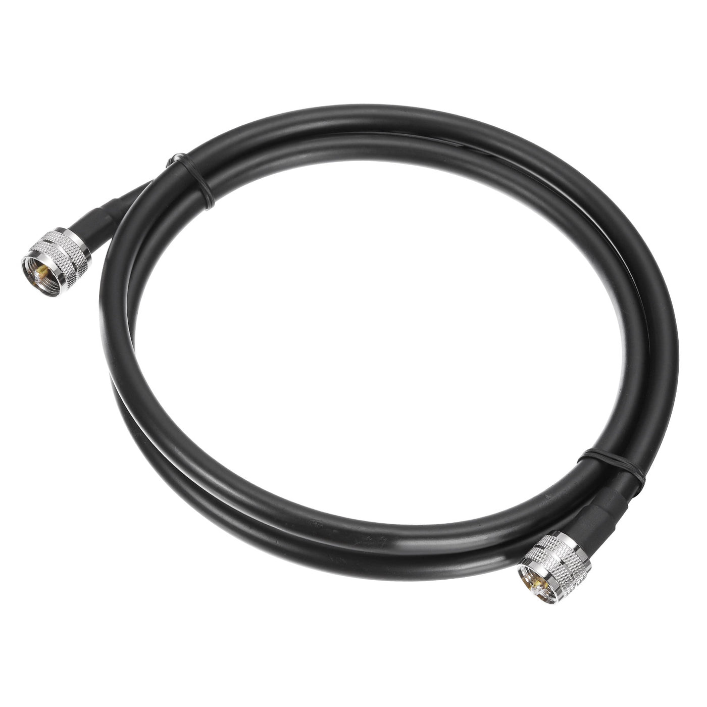 uxcell Uxcell RG8 CB Koax Kabel Jumper Kabel mit Pl-259 Stecker zu Stecker Anschlüssen Niedrige Verlust CB Antenne für CB/Ham Radio 1.5m/4.9ft