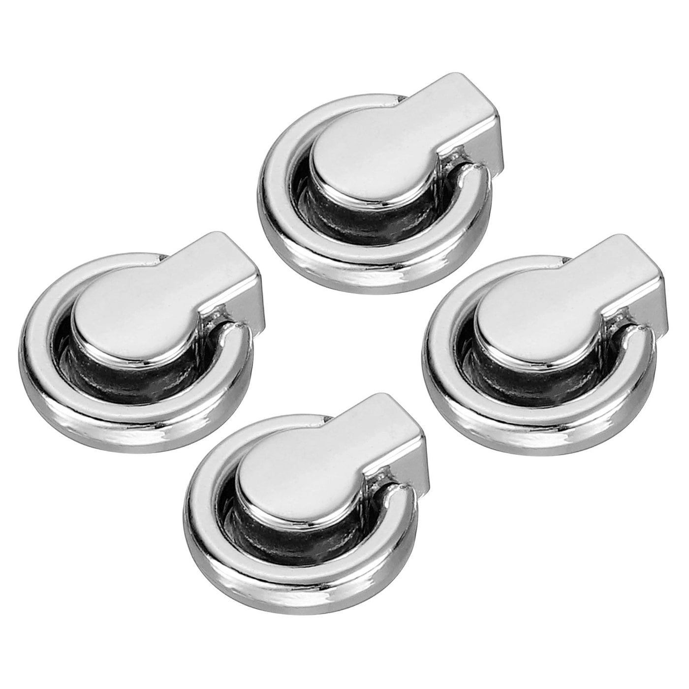 uxcell Uxcell 4Pcs 7.7mm Ball Stud Rivet Screw Ball Post Head Buttons for DIY Leather, Silver