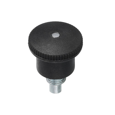 Harfington Uxcell Pull Pin Spring Knob Replacement Parts, M10 Adjustment Fitness Pull Pin Knob for Home Fitness Exercise Bike, Black 1Pcs