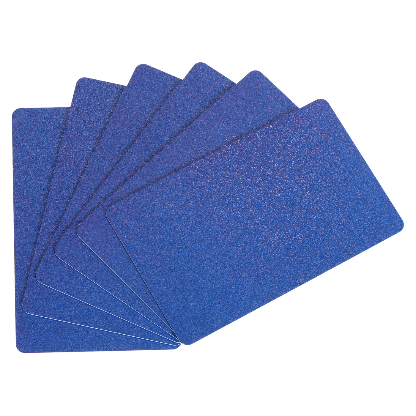 Harfington 30 Mil Graphic Quality Navy Blue Blank PVC Card for ID Badge Printer, 20 Pack