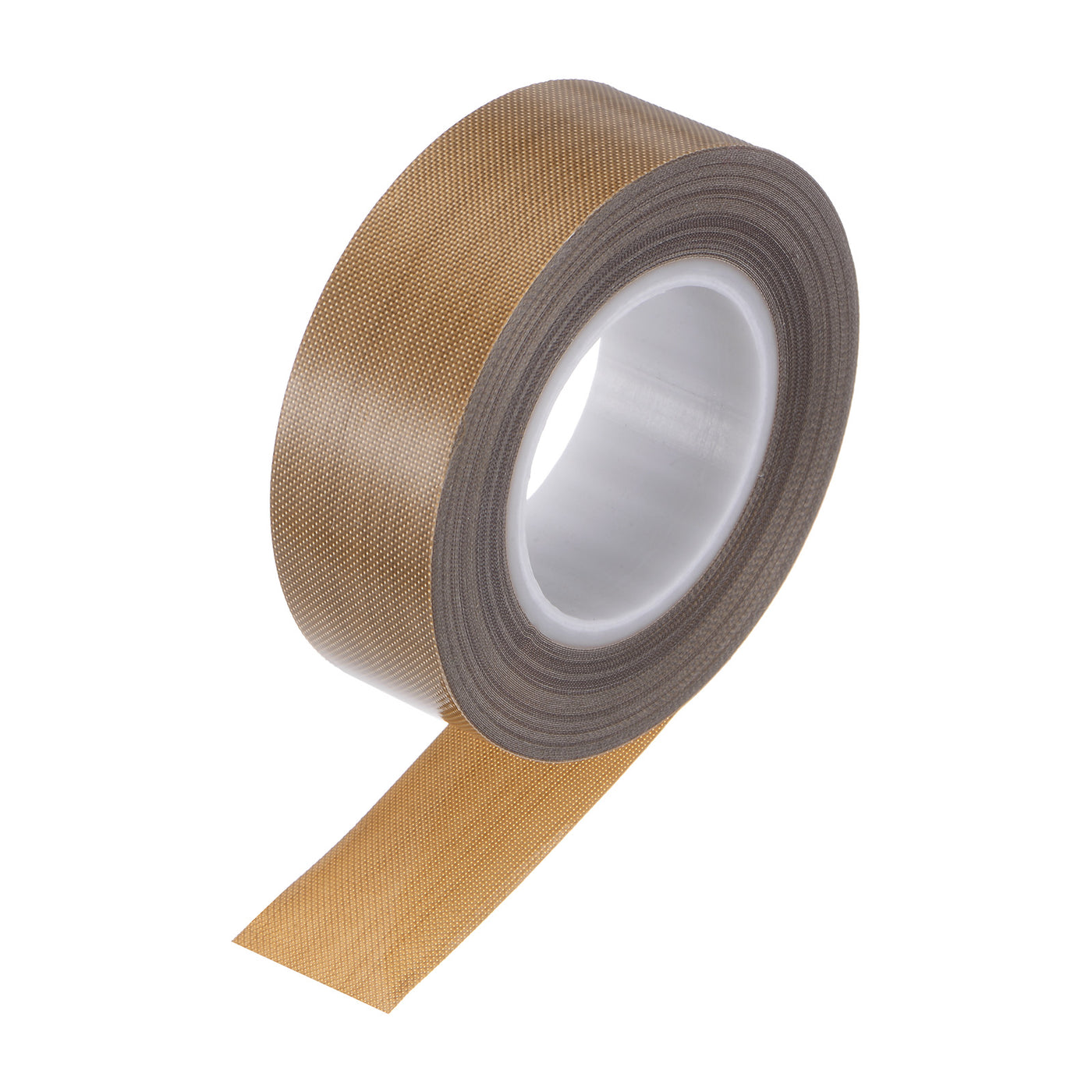 Harfington Fabric PTFE Tape 0.8" x 33ft PTFE Adhesive Tape 0.18mm Thickness Brown