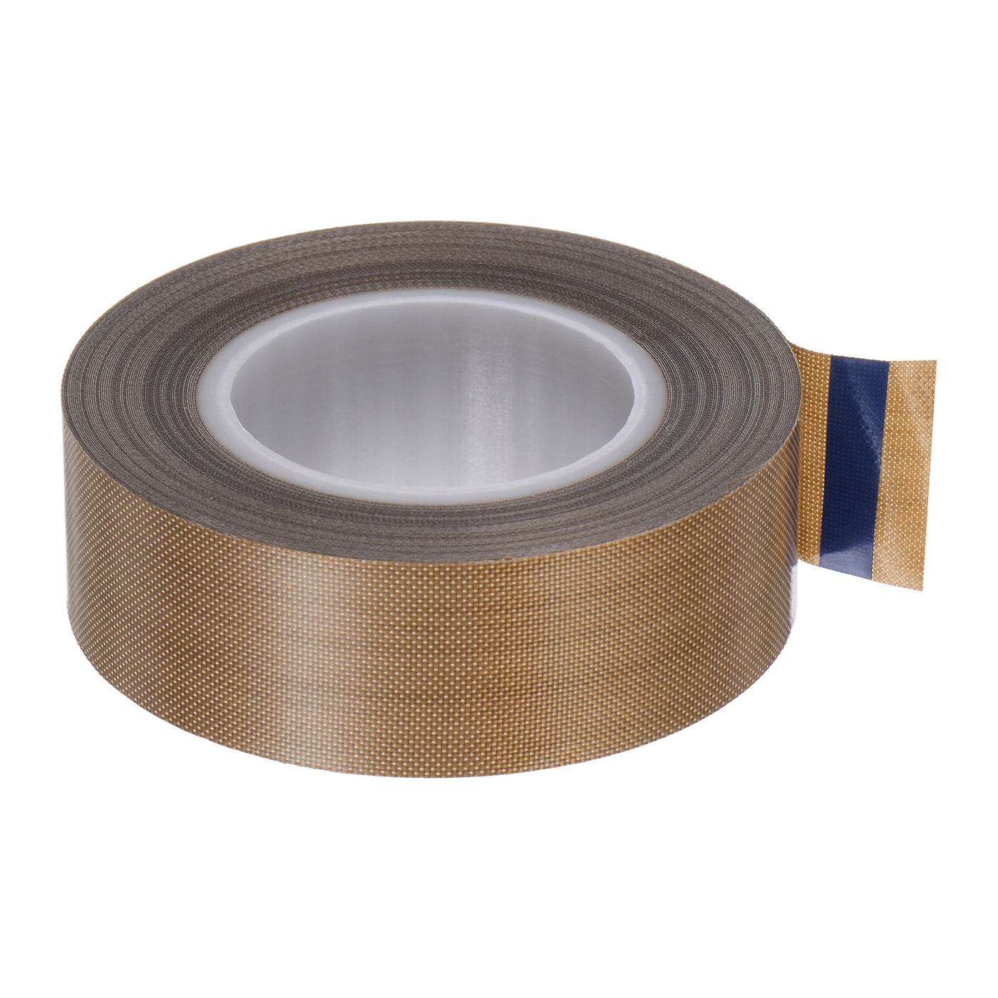 Harfington Fabric PTFE Tape 0.8" x 33ft PTFE Adhesive Tape 0.18mm Thickness Brown