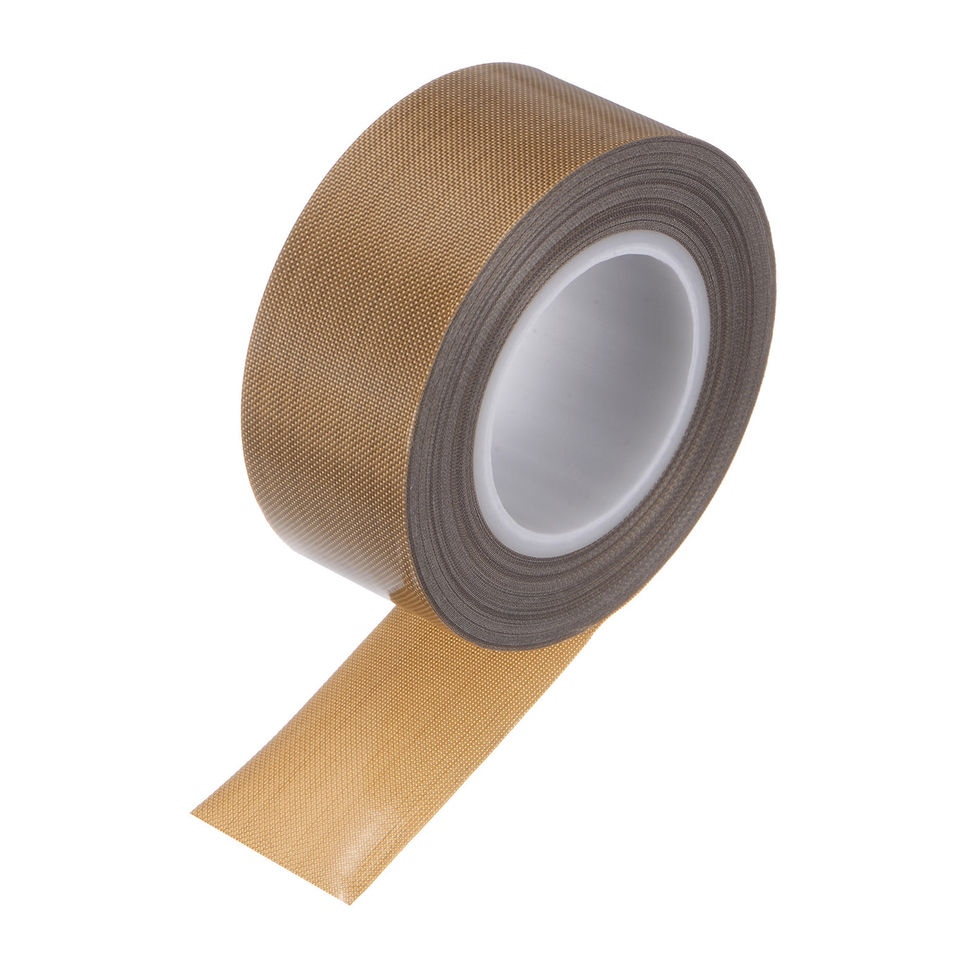 Harfington Fabric PTFE Tape 1" x 33ft PTFE Adhesive Tape 0.18mm Thickness Brown