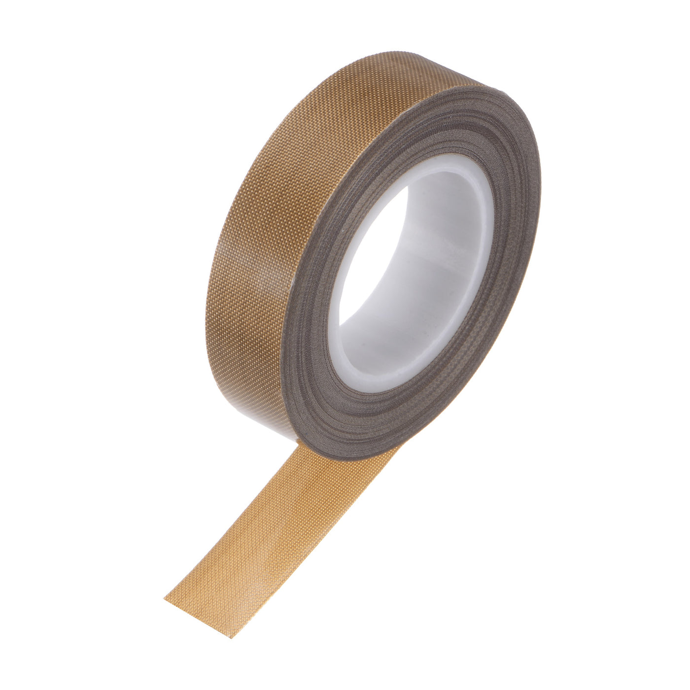 Harfington Fabric PTFE Tape 0.6" x 33ft PTFE Adhesive Tape 0.18mm Thickness Brown