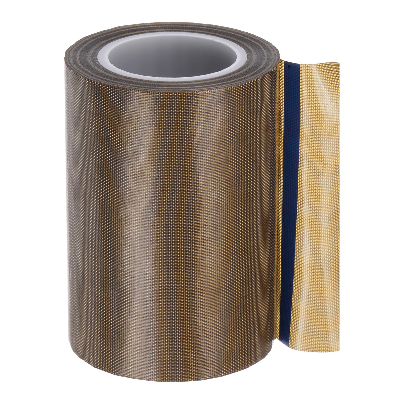 Harfington Fabric PTFE Tape 3.1" x 33ft PTFE Adhesive Tape 0.13mm Thickness Dark Brown