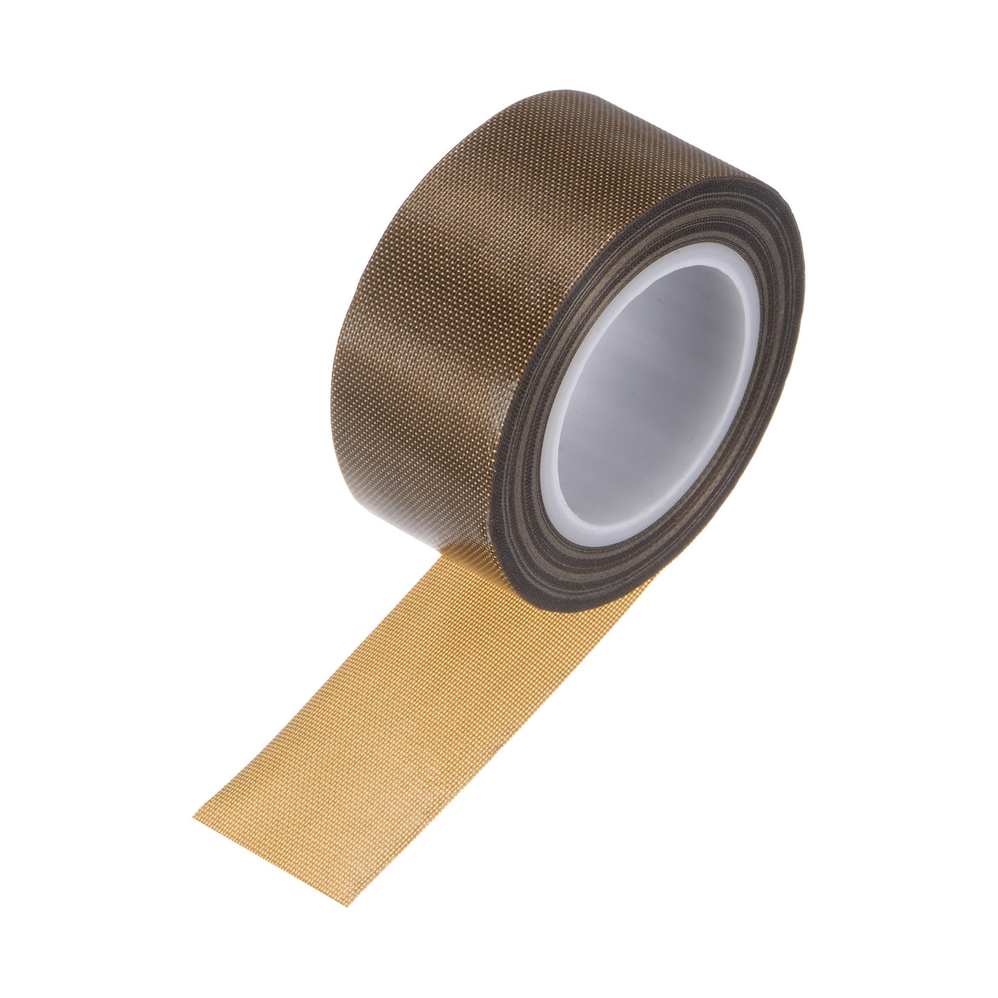 Harfington Fabric PTFE Tape 0.04" x 33ft PTFE Adhesive Tape 0.13mm Thickness Dark Brown