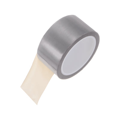 Harfington Fabric PTFE Tape 2" x 108ft PTFE Adhesive Tape 0.08mm Thickness Grey