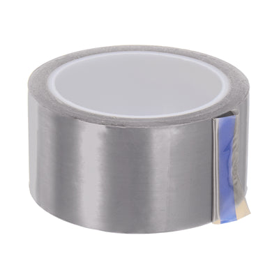 Harfington Fabric PTFE Tape 2" x 108ft PTFE Adhesive Tape 0.08mm Thickness Grey