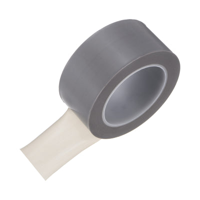 Harfington Fabric PTFE Tape 2" x 108ft PTFE Adhesive Tape 0.18mm Thickness Grey