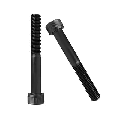 Harfington Alloy Steel Partially Threaded Socket Head Screws Black