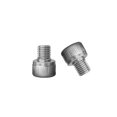 Harfington 18-8 Stainless Steel Fully Threaded Socket Head Screws Silver Tone