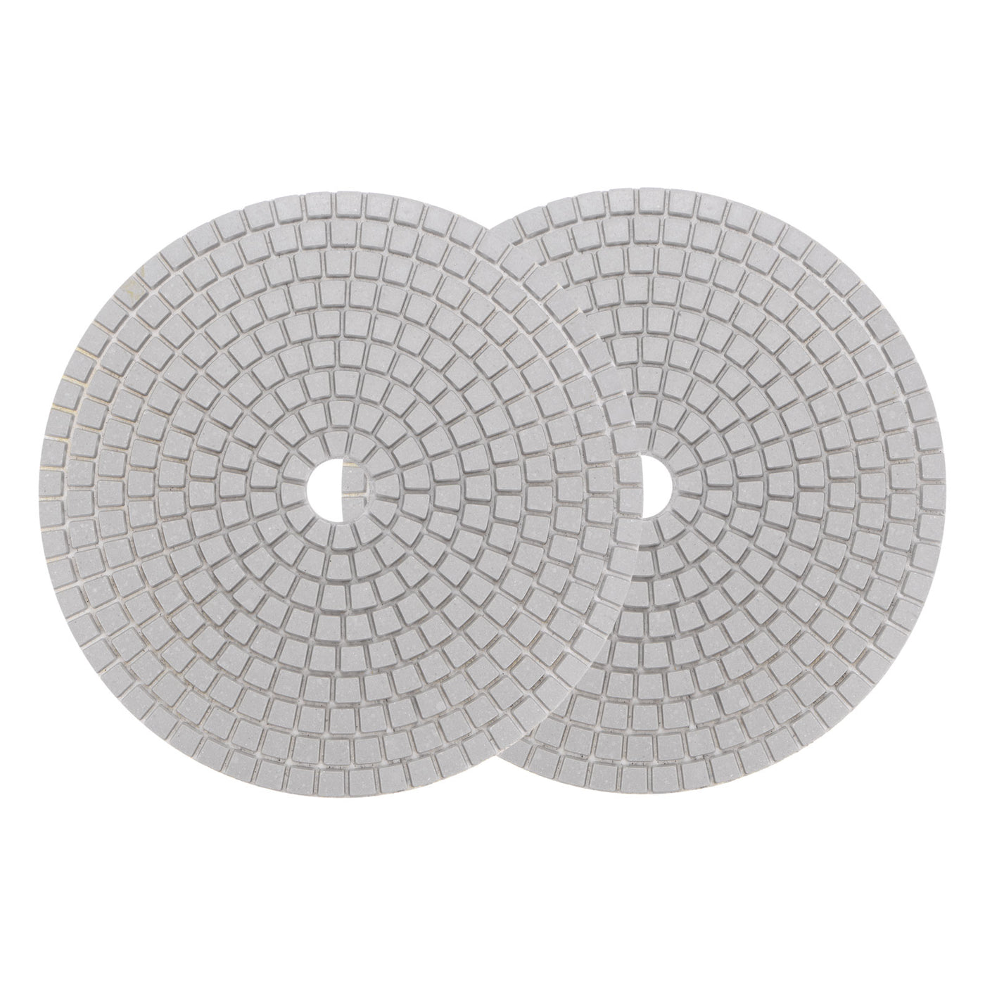 uxcell Uxcell 7-Inch 3000 Grits Diamond Polishing Pad Wet/Dry for Stone Concrete Marble 2pcs