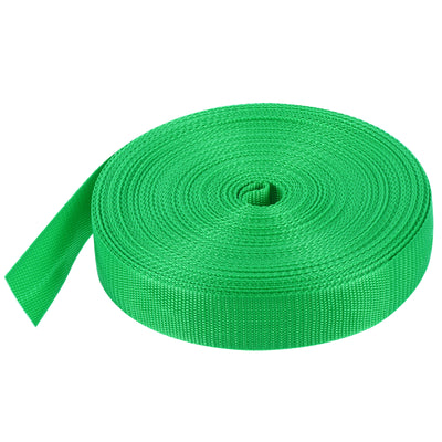 Harfington Lightweight Polypropylene Webbing Strap 1 1/2" 25 Yard Backpack Strapping Band Mint Green for Outdoor Luggage Cargo Straps