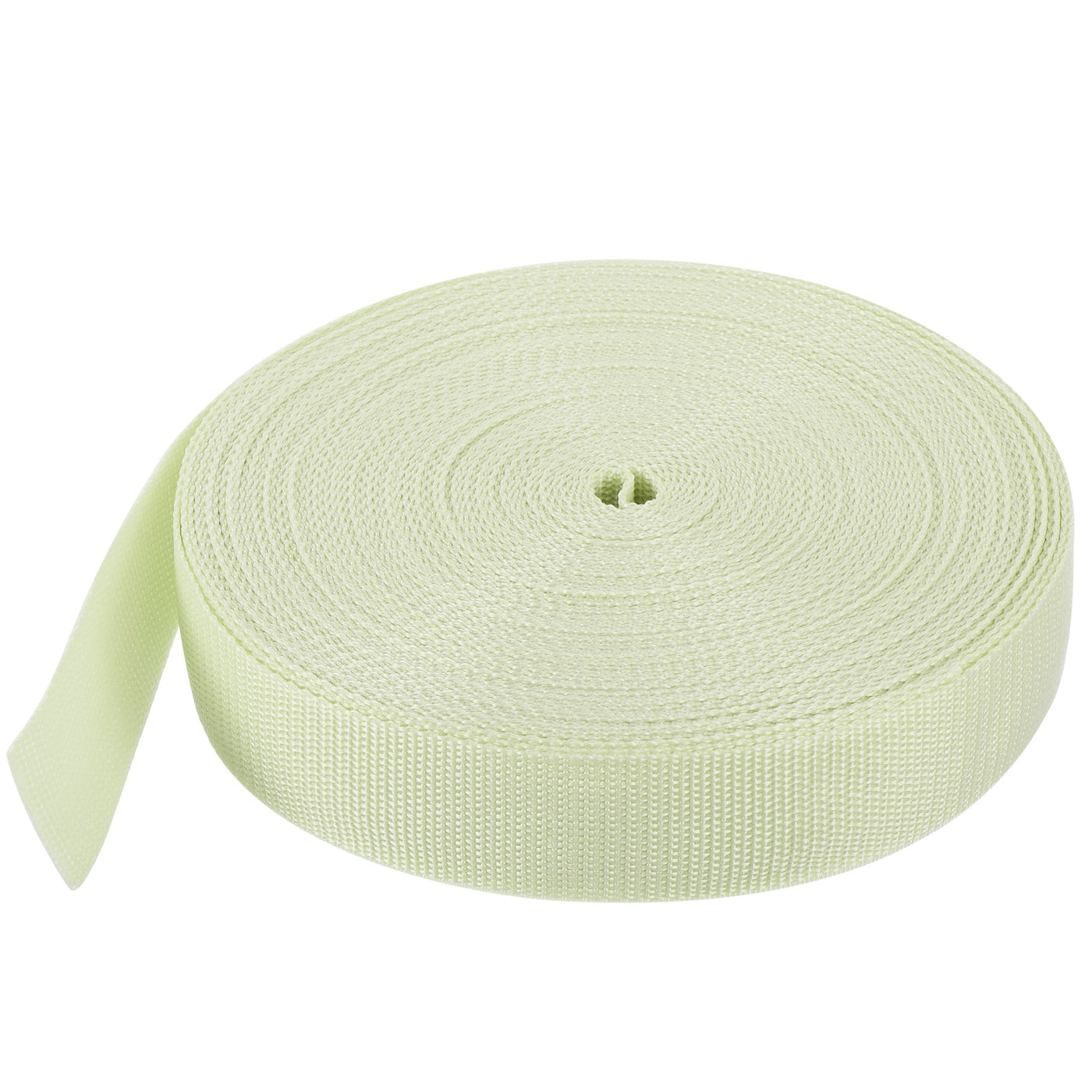 Harfington Lightweight Polypropylene Webbing Strap 1 1/2" 25 Yard Backpack Strapping Band Apricot for Outdoor Luggage Cargo Straps