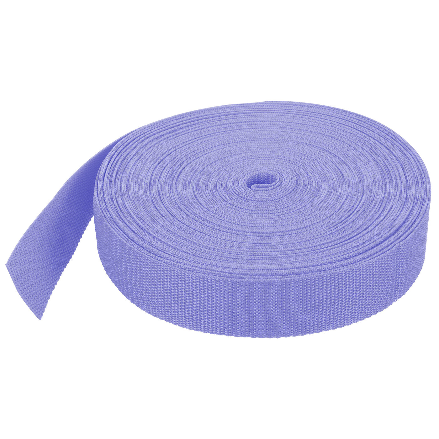 Harfington Lightweight Polypropylene Webbing Strap 1 1/2" 25 Yard Backpack Strapping Band Purple for Outdoor Luggage Cargo Straps