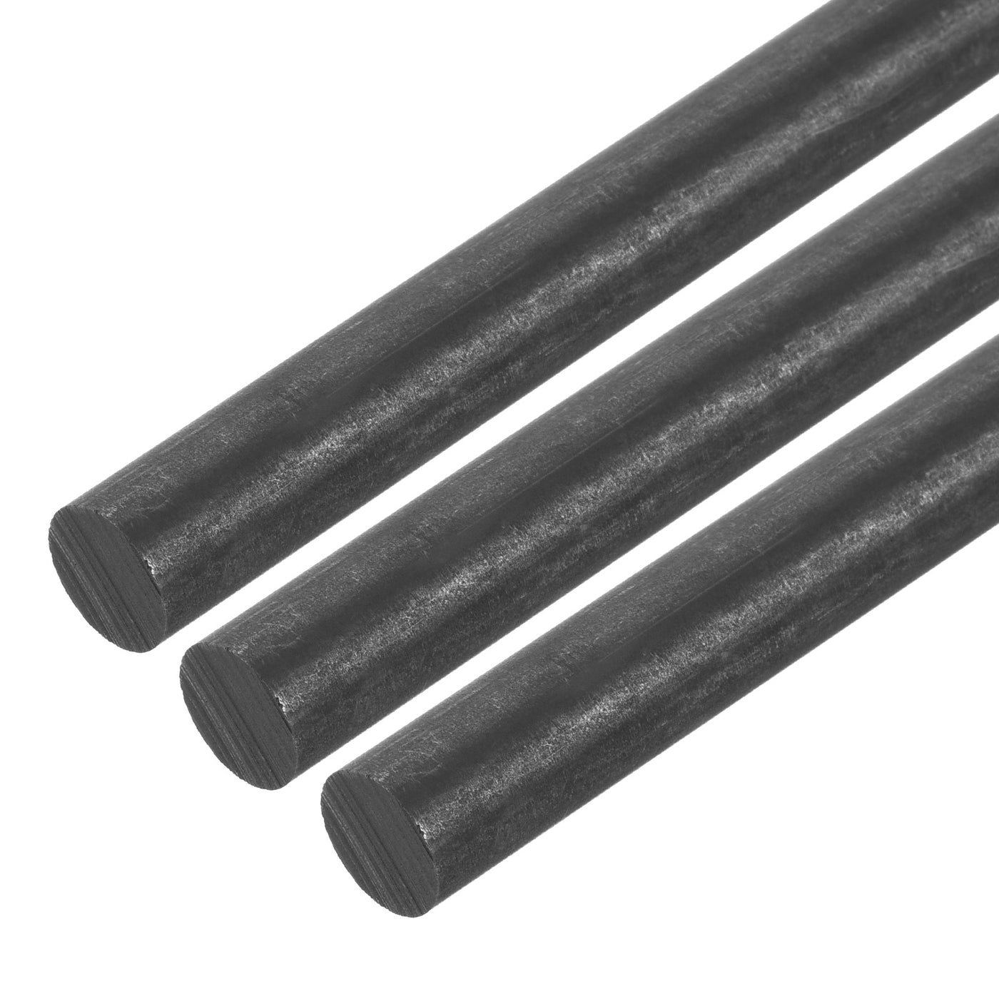 Harfington Graphite Rod, Graphite Stirring Rod Cylinder Stick Carbon Rod 250x10mm 3pcs