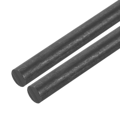 Harfington Graphite Rod, Graphite Stirring Rod Cylinder Stick Carbon Rod 250x12mm 2pcs