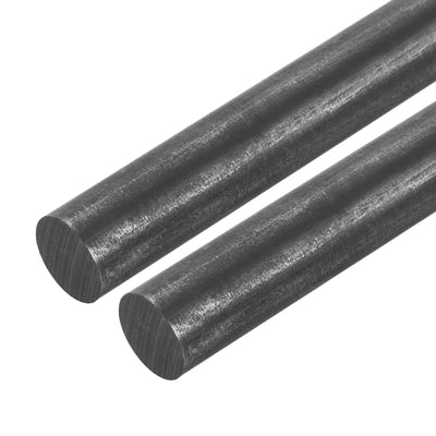 Harfington Graphite Rod, Graphite Stirring Rod Cylinder Stick Carbon Rod 250x14mm 2pcs