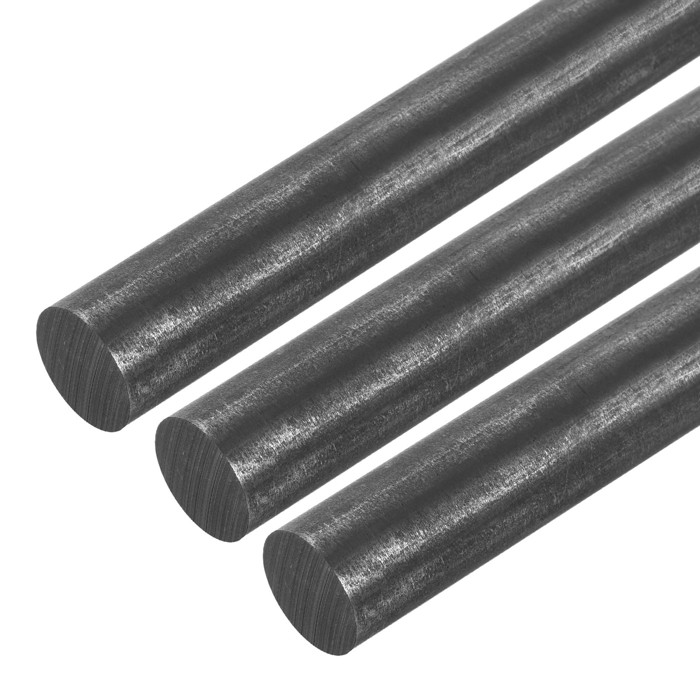 Harfington Graphite Rod, Graphite Stirring Rod Cylinder Stick Carbon Rod 250x15mm 3pcs