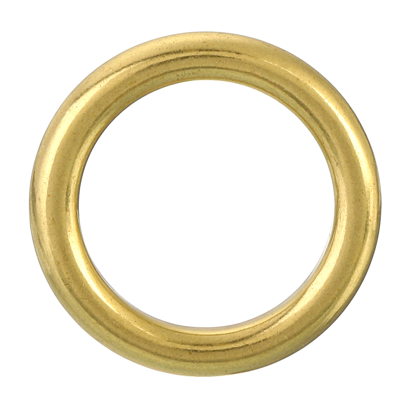 uxcell Uxcell 1 Stück O-Ring Schnalle 20mm/0,79", nahtloser geschweißter Messingkreis mit 4mm Dicke für Gepäckgurte, Bastelarbeiten, DIY-Dekoration, goldfarben