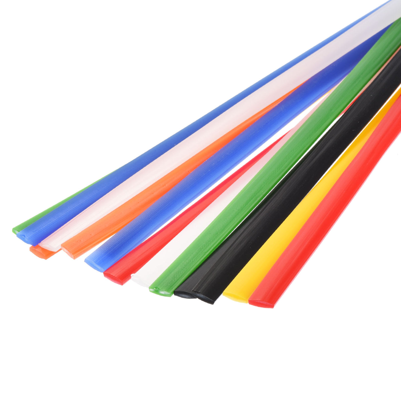 Harfington 14pcs 10 Inch Plastic Welding Rods HDPE Welding Strips for Plastic Welder