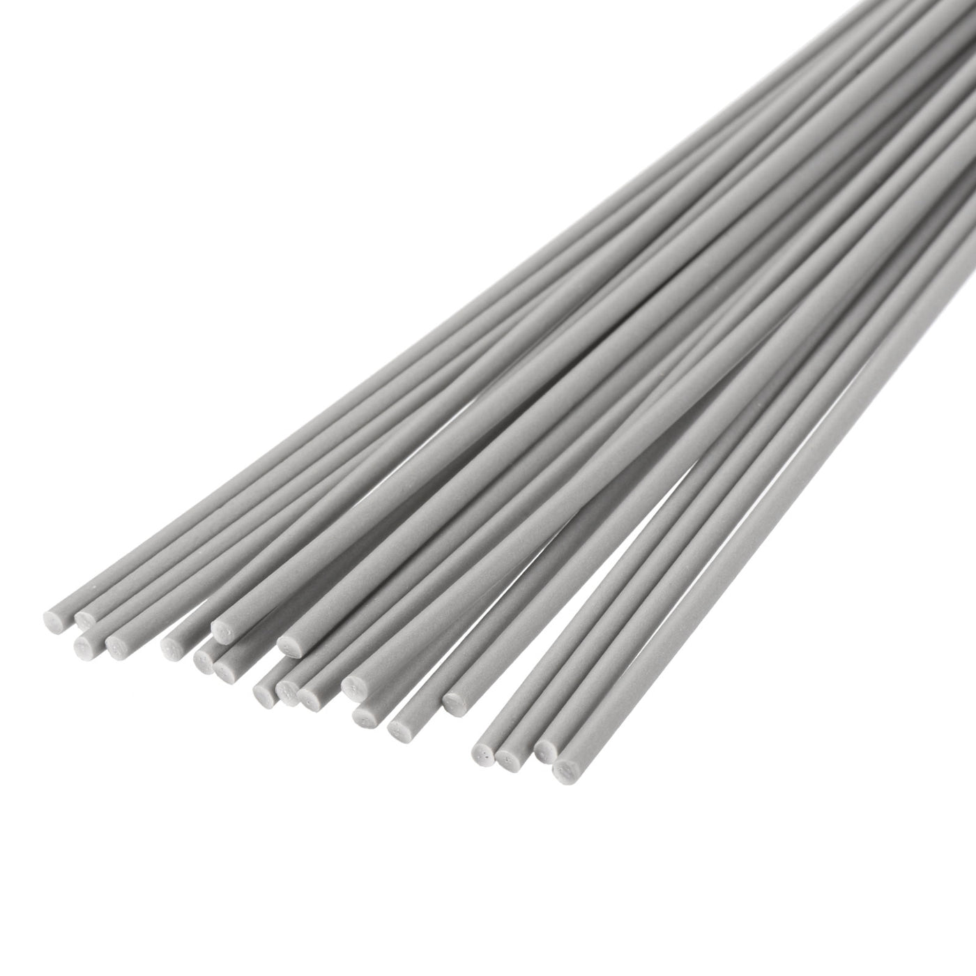 Harfington 20pcs 8 Inch Plastic Welding Rods TPO Welding Strips for Plastic Welder Grey